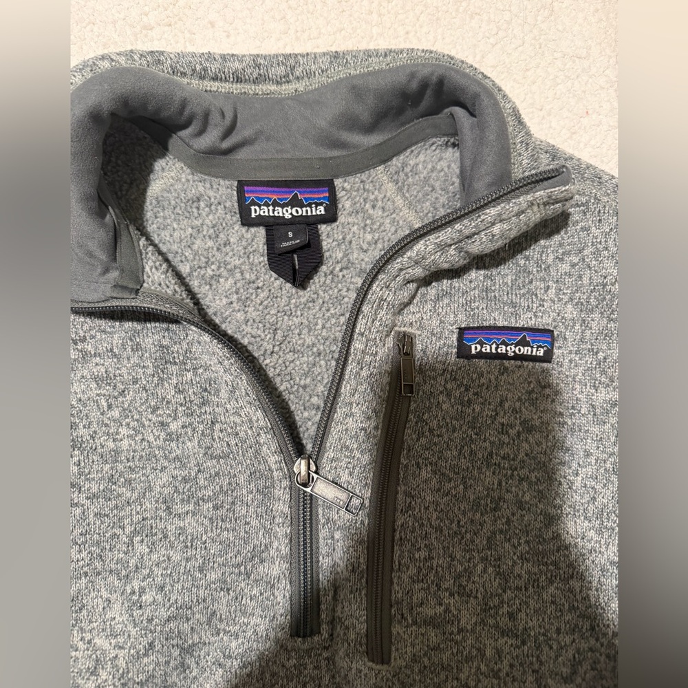 Women’s Better Sweater Patagonia Quarter Zip Fleece - Picture 2 of 5